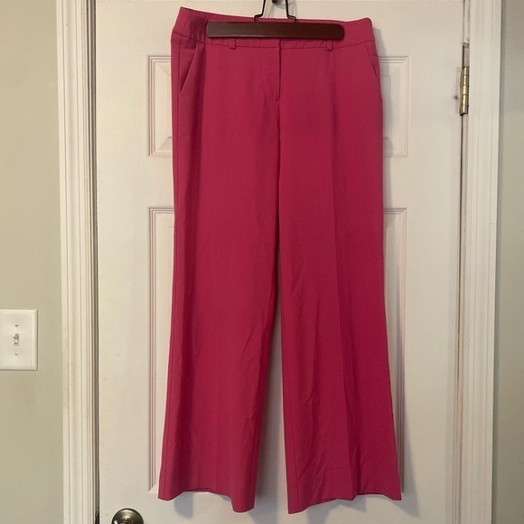 Trina Turk Bright Pink Trousers - Picture 1 of 8